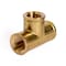 Homeplus+ ATC 1/4 in. FPT X 1/4 in. D FPT Brass Tee 6JC120910711031 - alternate 2